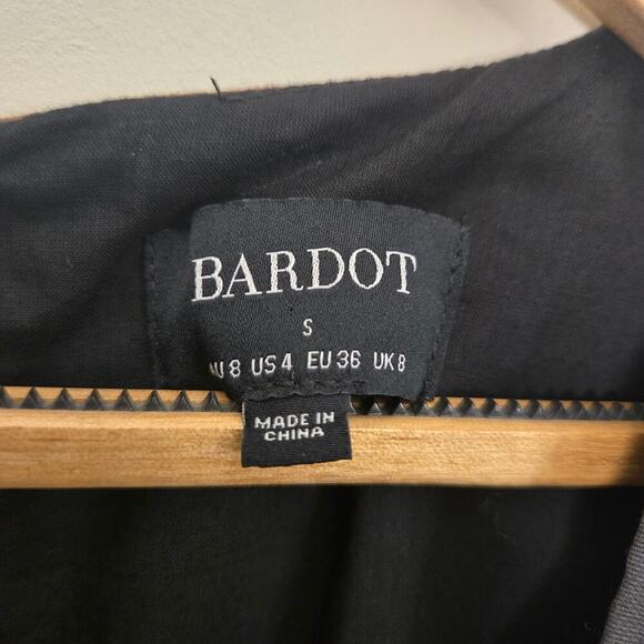 Bardot Reign Floral Long Sleeve Minidress Size S Fall Homecoming Party Wedding - Picture 6 of 12